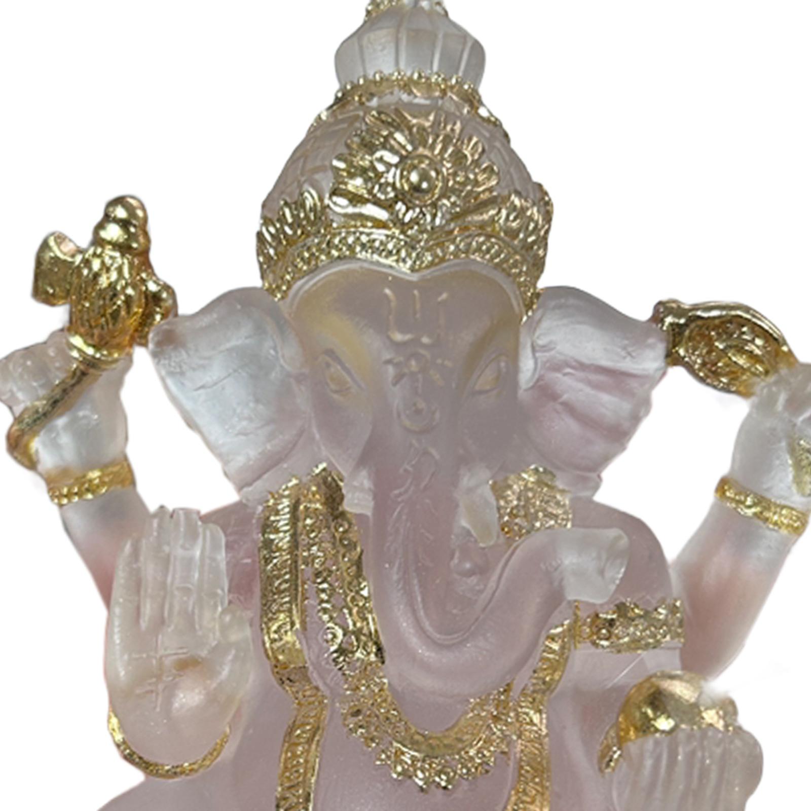 Resin Art India - Ganesh-Figur Kunsthandwerk Südostasien Harz Dekorative Tischdekoration