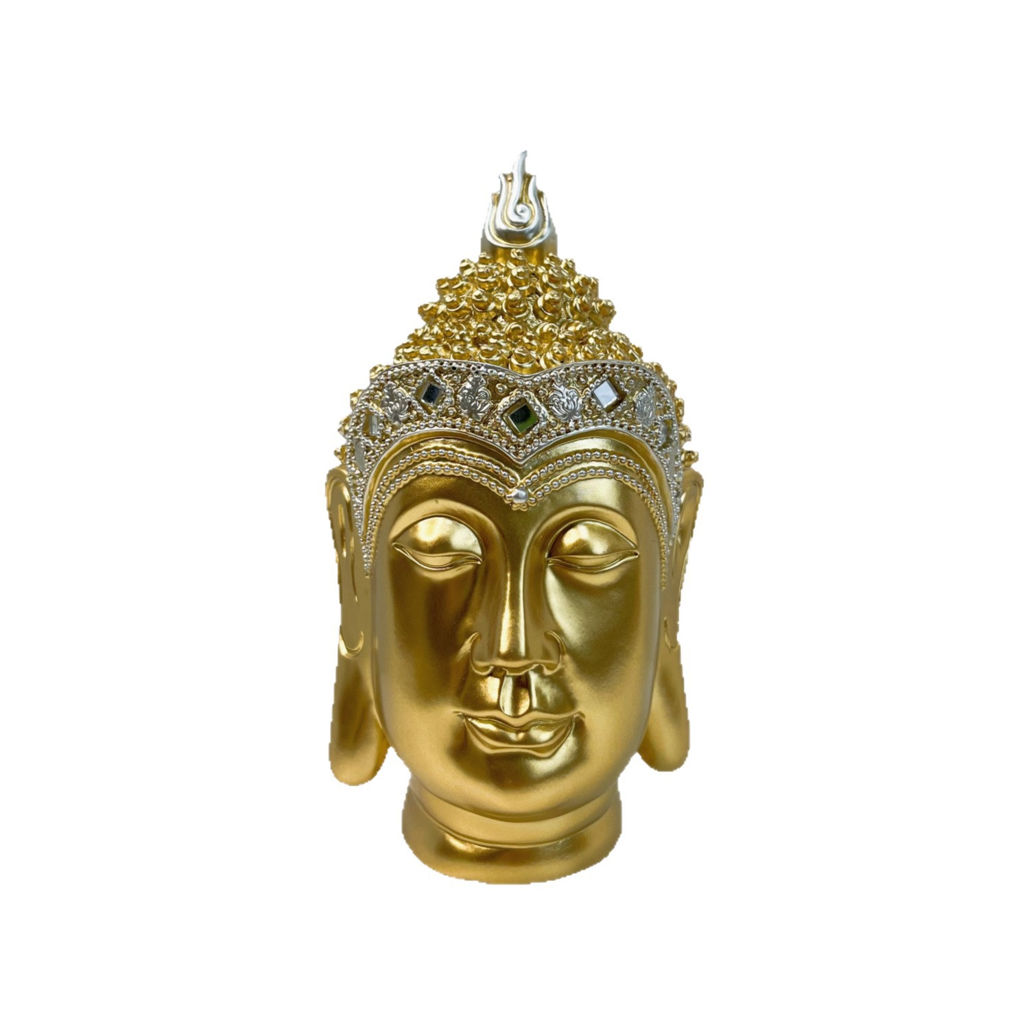 Sakyamuni Buddha Kopfstatue Ta – Resin Art India Bewertung und Preis