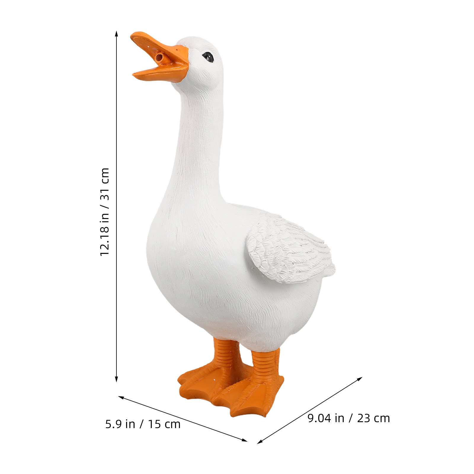 Enten-Statue aus Kunstharz, Ou – Resin Art And Decor Bewertung und Preis