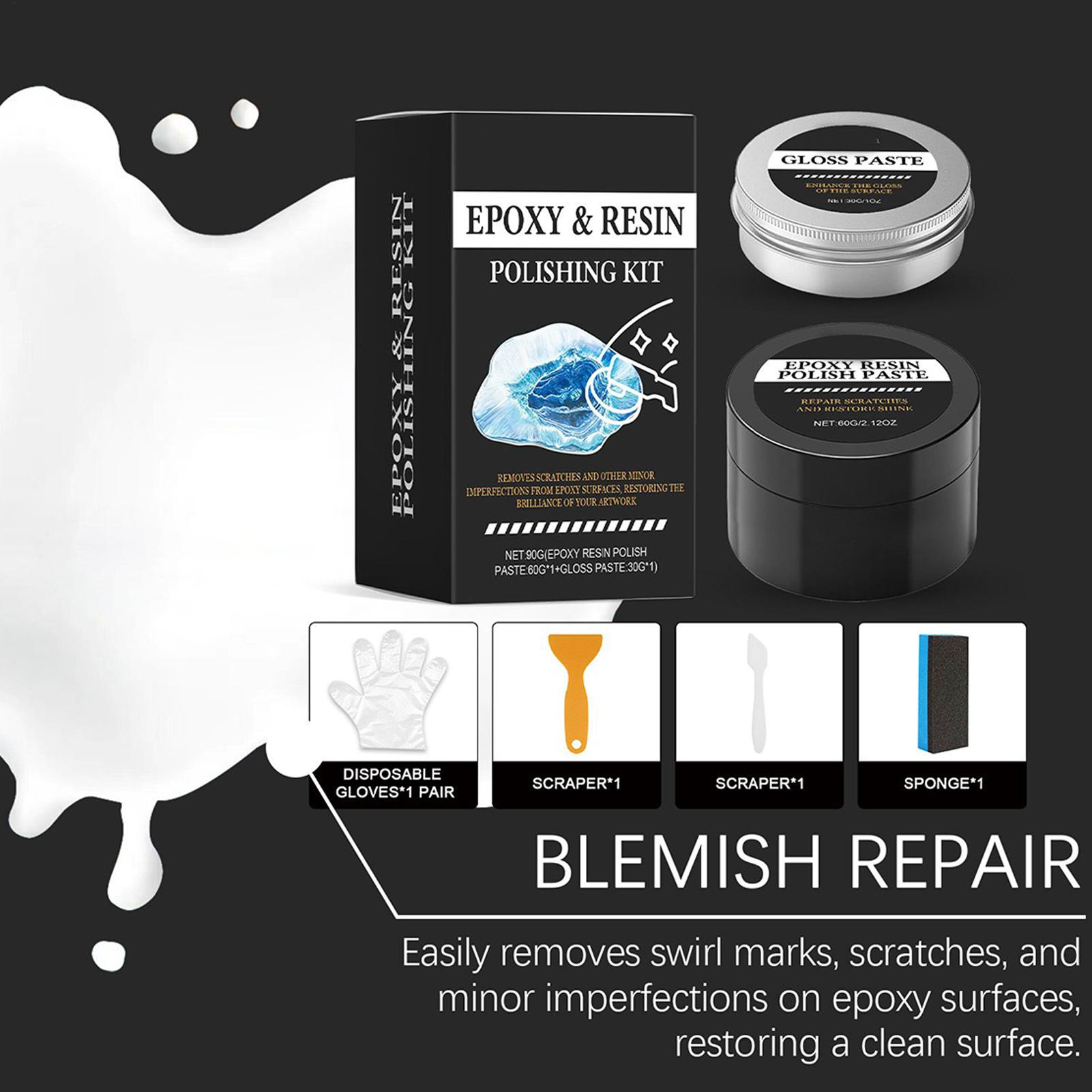 Epoxidharz-Polierset - Cremige – Resin Art And Decor Bewertung und Preis