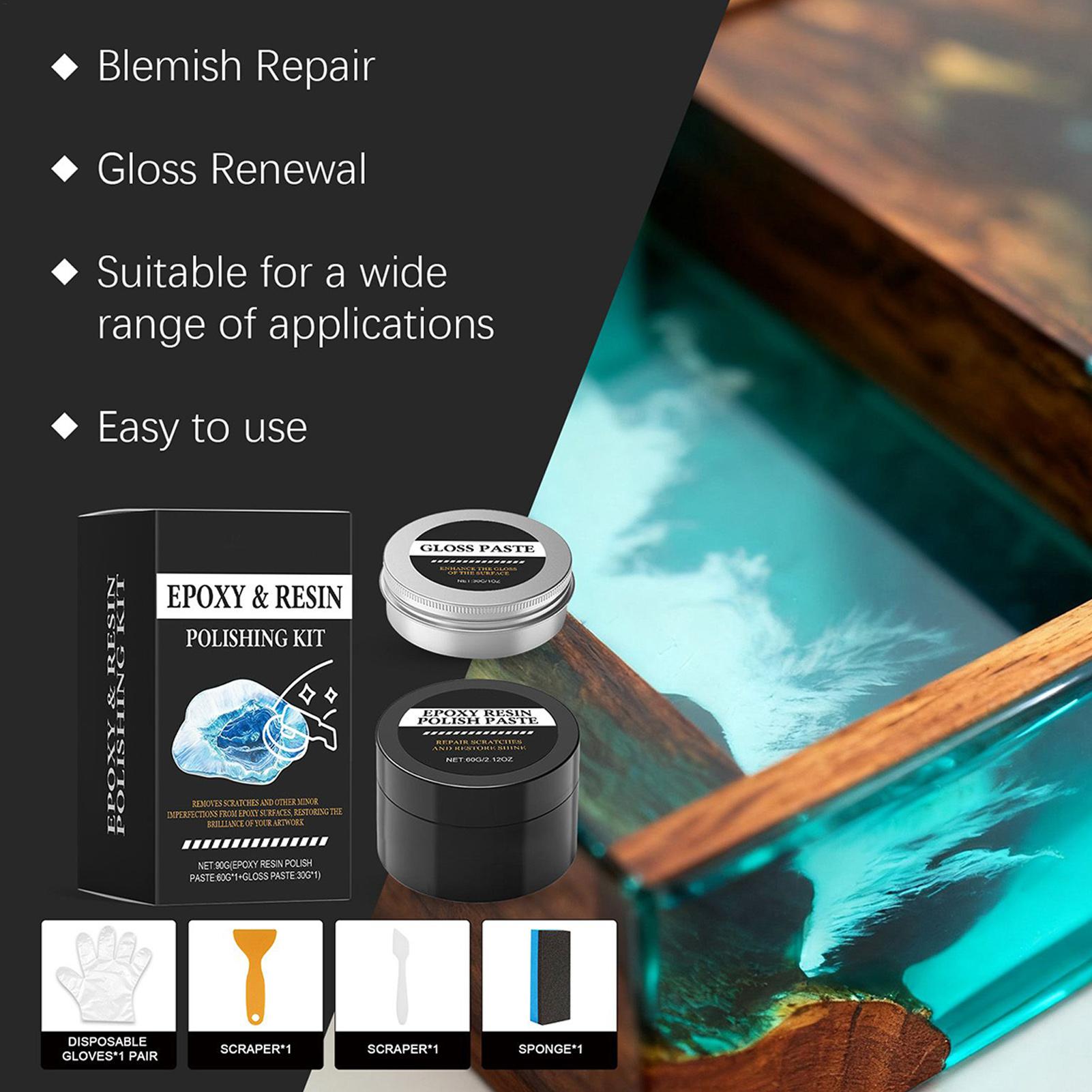 Epoxidharz-Polierset - Cremige – Resin Art And Decor Bewertung und Preis