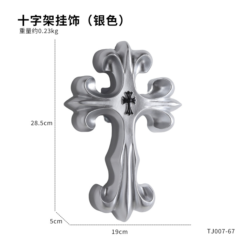 Retro-Kreuz-Wanddekoration im  – Resin Art Sculptures Bewertung und Preis