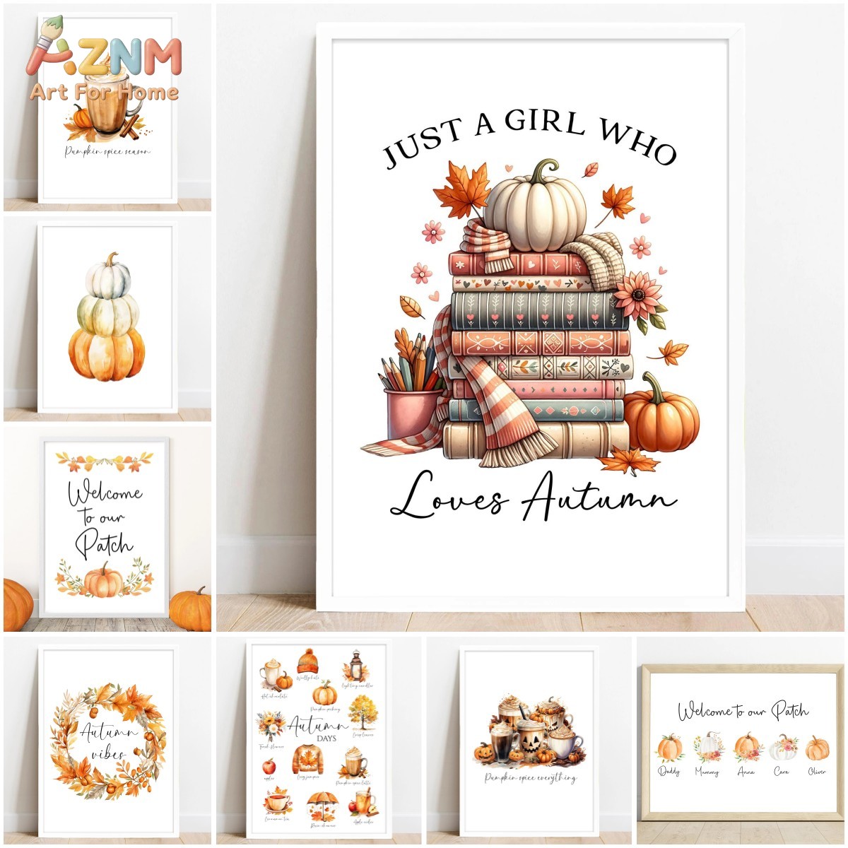 AZNM Aquarell-Herbstbücher Kür – Resin Art Quote Bewertung und Preis