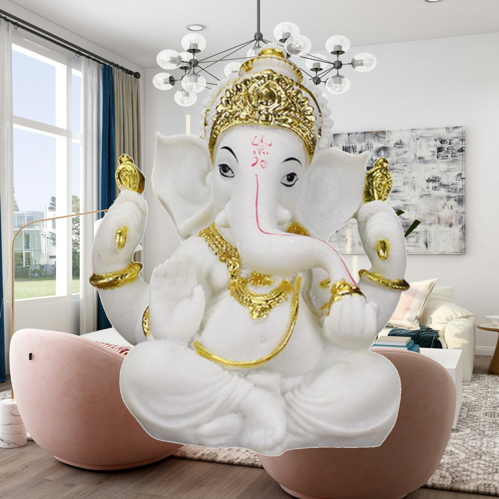 Indisches Dekoratives Kunstobj – Resin Art India Bewertung und Preis